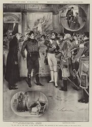 In den Tagen des Herzogs, im Adelphi-Theater, die Herausforderung in den Spielzimmern im Palais Royal